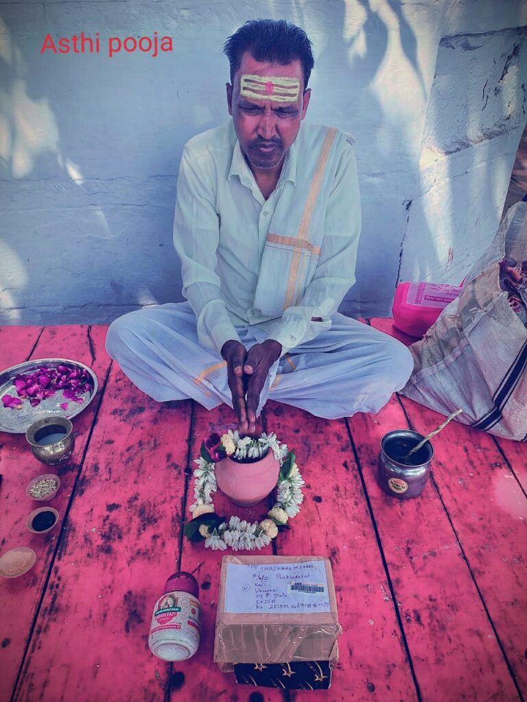 Asthi pooja at rajghat kashi varanasi booked online